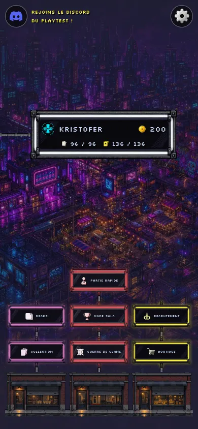 L'accueil : les boutiques de Blockhaven donnent accès aux modes de jeu.